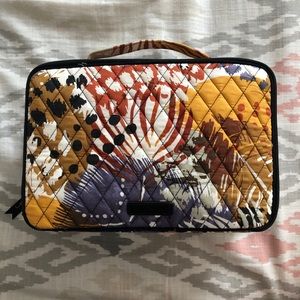 Vera Bradley Large Iconic Blush and Brush Bag